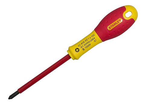 Fatmax Vde Insulated Screwdriver Pozidriv Tip Pz X Mm