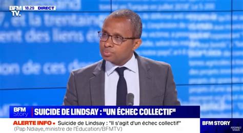 Harcèlement En Milieu Scolaire Après Le Suicide De Lindsay Pap Ndiaye