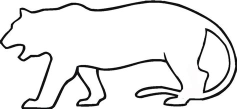 Tiger Outline - ClipArt Best