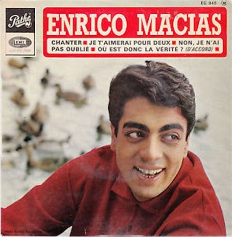 Enrico Macias Non je nai pas oublié