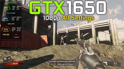 Redfall GTX 1650 1080p All Settings YouTube