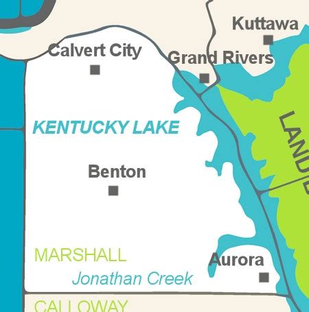 Benton & Marshall County | KentuckyLake.com