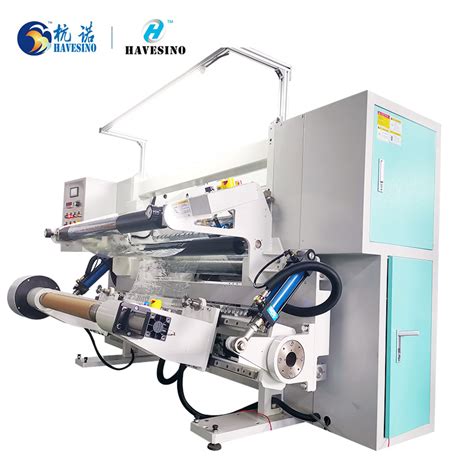 Double Shaft Automatic Bopp Film Rewinding Machine Slitter Rewinder