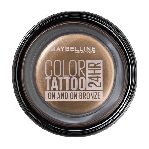 Maybelline New York EyeStudio Color Tattoo 24h Кремовые тени для век, 4 ...
