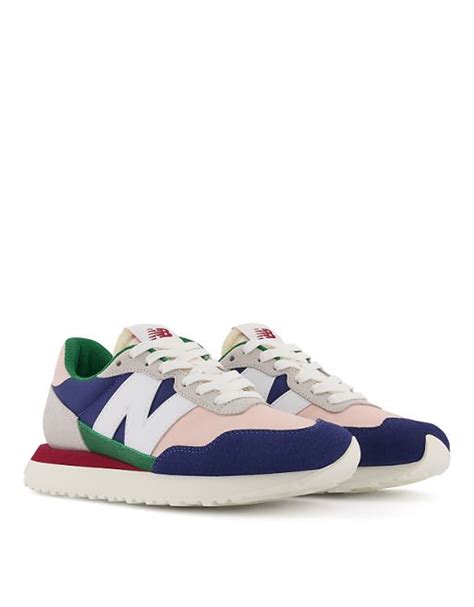 New Balance 237 Sneakers In Navy Multi Asos