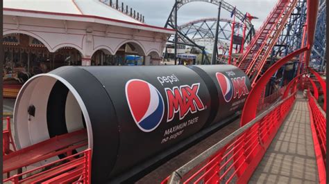 Blackpool Pleasure Beach Pepsi Max Big One Branding Links Signs And Graphics