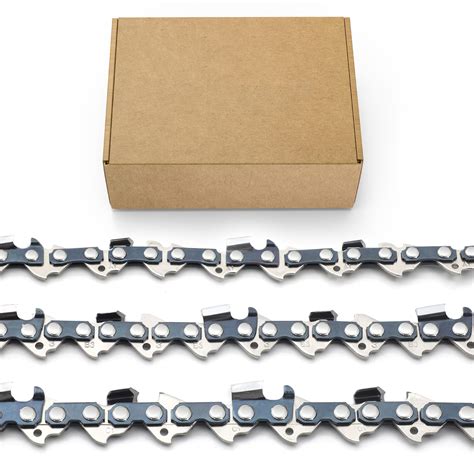 16 Inch Chainsaw Chain 043 Gauge 3 8 Lp Pitch 56 Drive Links Galvanized Chain And Saw Wood