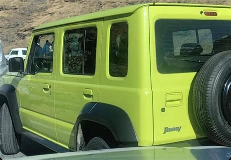 2023 Maruti Suzuki Jimny 5 Door Suv Fully Revealed In Spyshot