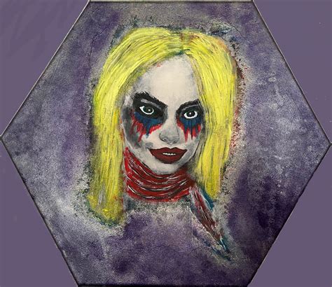 Harley Quinn Acryl Auf Leinwand Acrylmalerei Malerei Harley Von Mikado