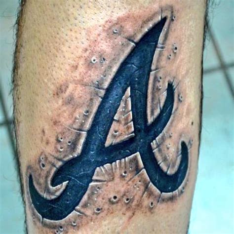 Details More Than 52 Atlanta Braves Tattoos Super Hot In Cdgdbentre