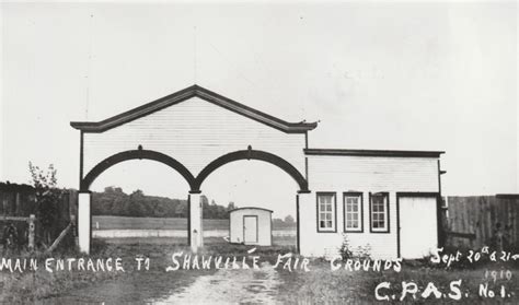 Shawville Fair Entrance, 1910 – Pontiac Archives