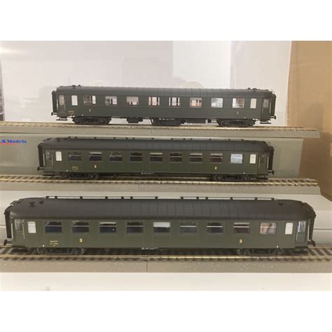 Coffret De Voitures Ocem Sncf A Et B Ho Epiii Par Models