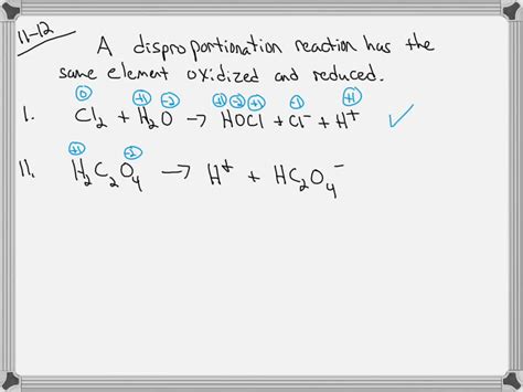 Solvedconsider The Following Steps In The Reaction Between Oxalic Acid And Chlorine I Cl2h2