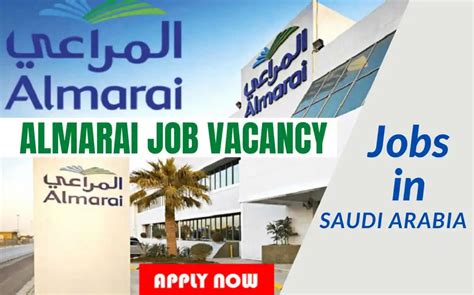 Almarai Job Vacancies In Saudi Arabia Gulf Jab