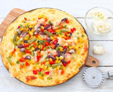 Pizza Z Kalafiora I Twarogu Fit Pizza Przepis PrzyslijPrzepis Pl