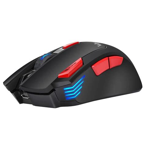 HXSJ T88 new wireless mouse charging mouse gaming mouse colorful backlight can turn off the ...