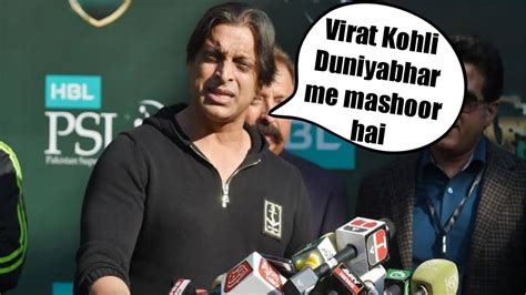 Shoaib Akhtar Reacts To Viral Image Of Pakistan Fan Holding Virat Kohli