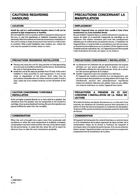 Owner's Manual for PIONEER PL-J210 - Download
