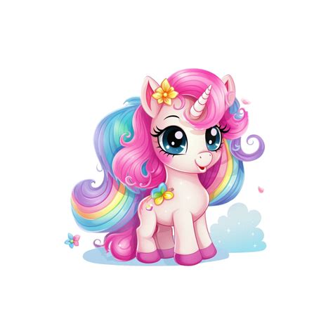 Unicorn Rainbow Unicorn Clipart Baby Pink And Rainbow Unicorn Png