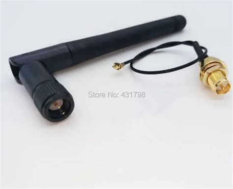 Antena plegable de 2 4G módulo wifi Bluetooth ZigBee cable