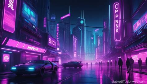 cyberpunk environments Prompts | Stable Diffusion Online