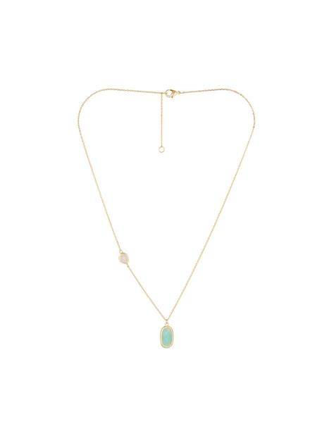 Collier In S Moonstone Orn De Amazonite Verte Rose Quartz