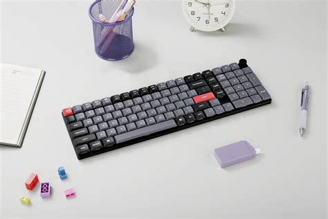 Keychron K Pro QMK VIA RGB Aluminium Hot Swap Low Profile mekaaninen näppäimistö Gateron