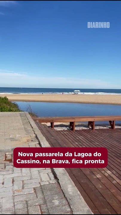 Nova passarela da Lagoa do Cassino fica pronta Vídeo Dailymotion