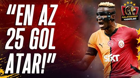 Reha Kapsal Osimhen Trendyol Süper Lig de En Az 25 Gol Atar