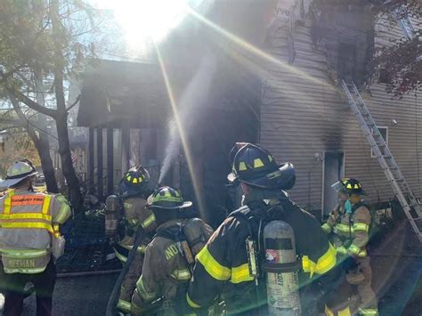 Firefighter Injured Battling 3 Alarm Blaze In Danbury Danbury Ct Patch