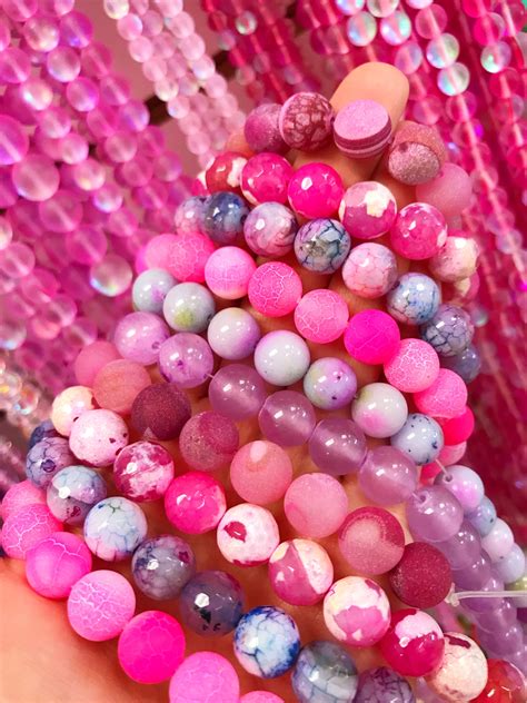 Pink Beads With Images Pink Beads Bead Jewellery Supplies Bead Store