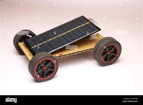 Solar powered car which is small and powerful run using sunlight. Solar ...