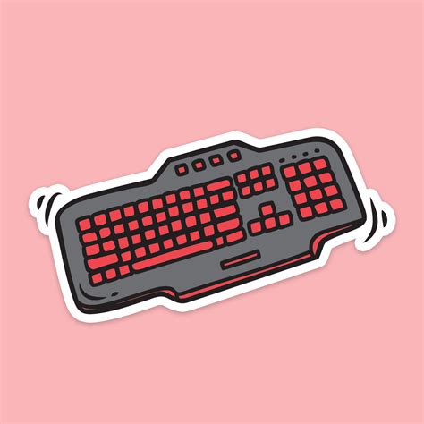 Rgb Gaming Keyboard Sticker Fantastick