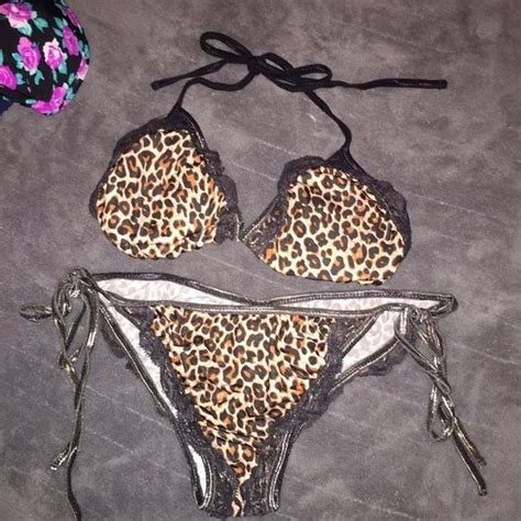 Cheetah Print Bikini Cheetah Print Bikini Bikinis Cheetah Print