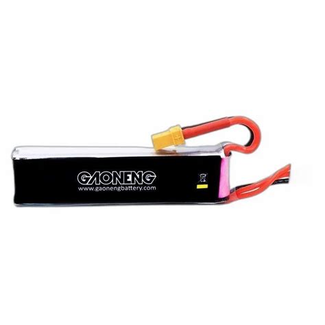 GNB GAONENG 2S 300mah 7.6V 80C XT30 LiPo Battery, Battery Type: Lithium ...