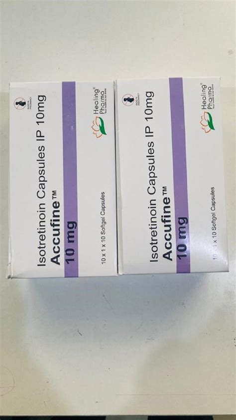 Accufine Finished Product Isotretinoin Mg Capsule At Rs Stripe