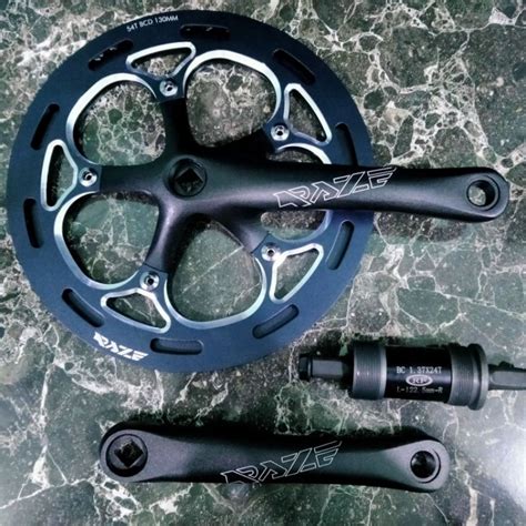 Jual Crankset Crank Sepeda Lipat Rb Raze Prowheel T T T Bcd