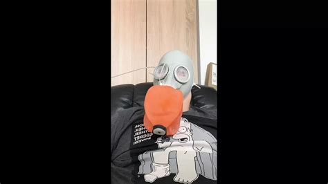 N V A Mask No 1 The Breath Sack Part 3 Ziptied To My Head Latex Gasmask Breathplay Gay Porn