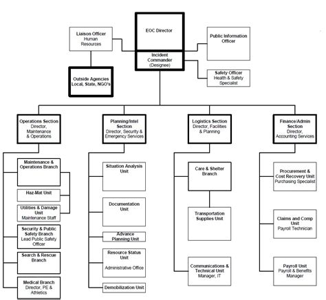 Eoc Organization And Responsibilities Lavc