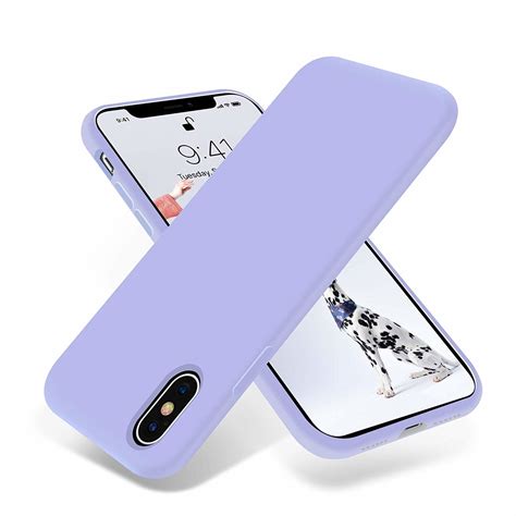 Silicone Case Iphone Xs Max Paars Phone Factory