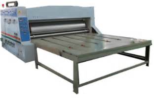 Chain Feed Single Colour Flexo Printer And Slotter Machines At Best