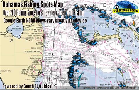 Bahamas GPS Fishing Spots | Bimini, Grand Bahama, Freeport Fishing Spots