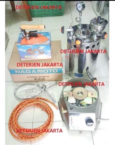 Setrika Uap Boiler Otomatis Nagamoto Liter Murah Original Lazada