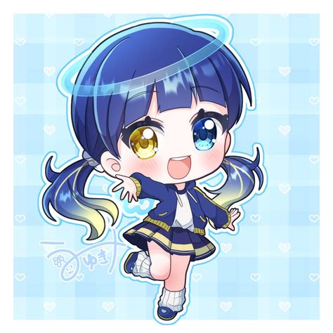 うみゆき🐬 ️ On Twitter 【ご依頼イラスト】 💛そわ💙様（ Sowa0808 Sdイラストを描かせていただきました！ 黄色×青の配色と、ジャージ姿がとっても可愛くて描いてて