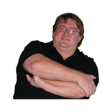 Descargar Gaben Brazos Cruzados Png Transparente Stickpng