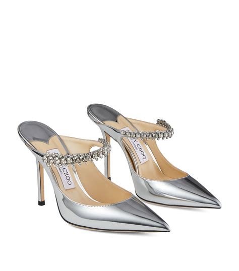 Jimmy Choo Bing Leather Mules Harrods Us