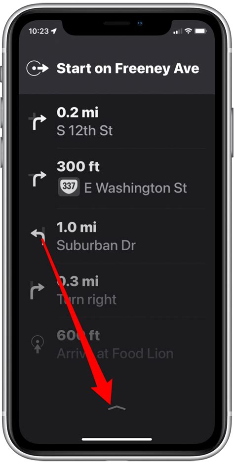 How to Change Turn-by-Turn Directions on Apple Maps to a List of Directions