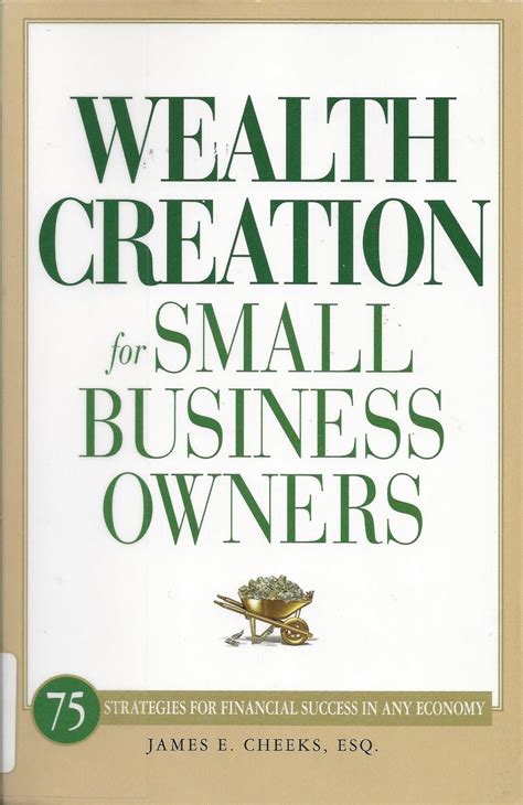 Wealth Creation For Small Business Owners A Book Review Wealth