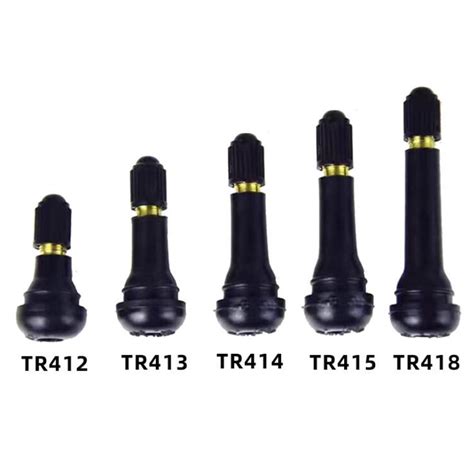 Natural Tubeless Valves Tire Tr412 Tr413 Tr414 Tr415 Tire Rubber Valve