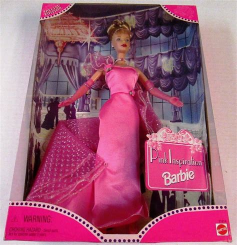 Amazon Mattel 1998 Toys R Us Pink Inspiration Blonde Barbie Toys Games